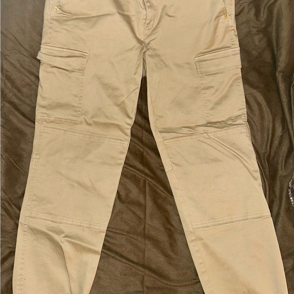 Michael Kors Women’s Khaki Cargo Pants